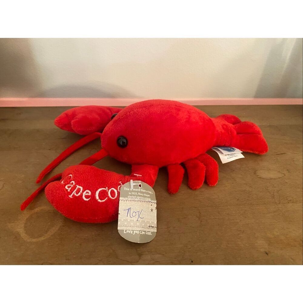 Mary Meyer NWT red lobster stuffed animal toy kids cape cod